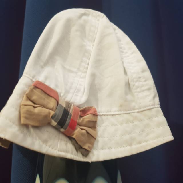 Topi Bayi Branded Burberry Original 6-12m