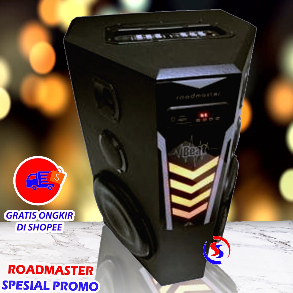 KHUSUS JATIM !!! SPEAKER AKTIF PRO BEAT 10 BLUETOOTH ROADMASTER GARANSI RESMI