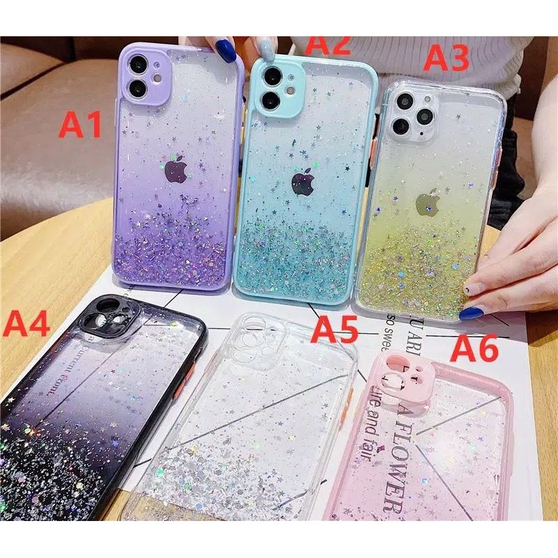 

case glitter transparant