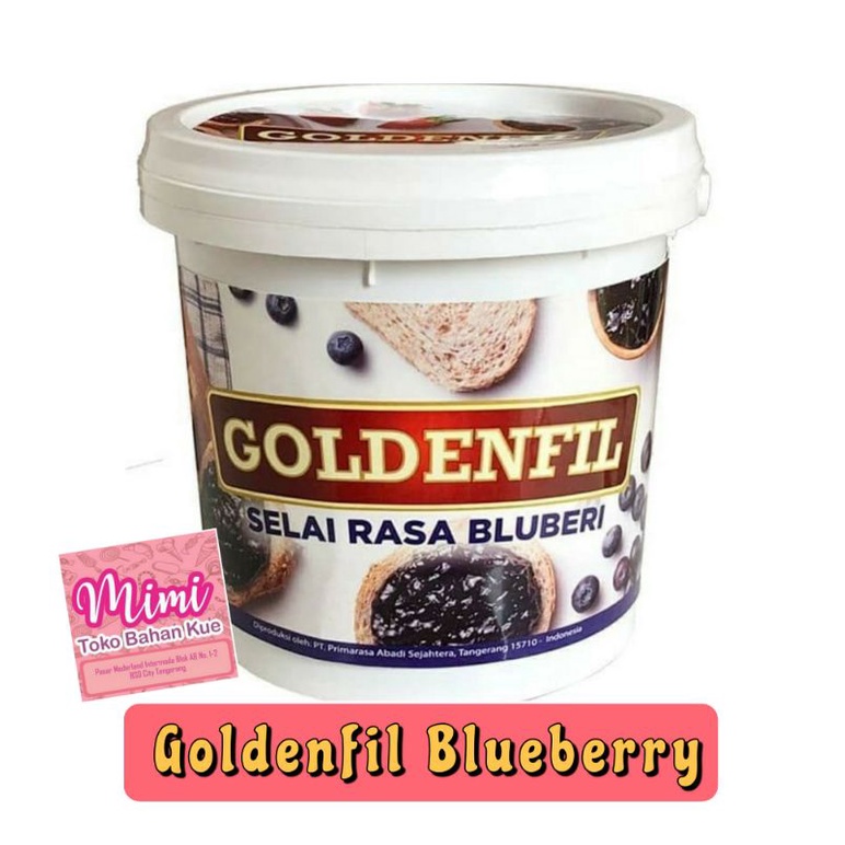 

Selai Goldenfil Blueberi 1Kg Blueberry Jam