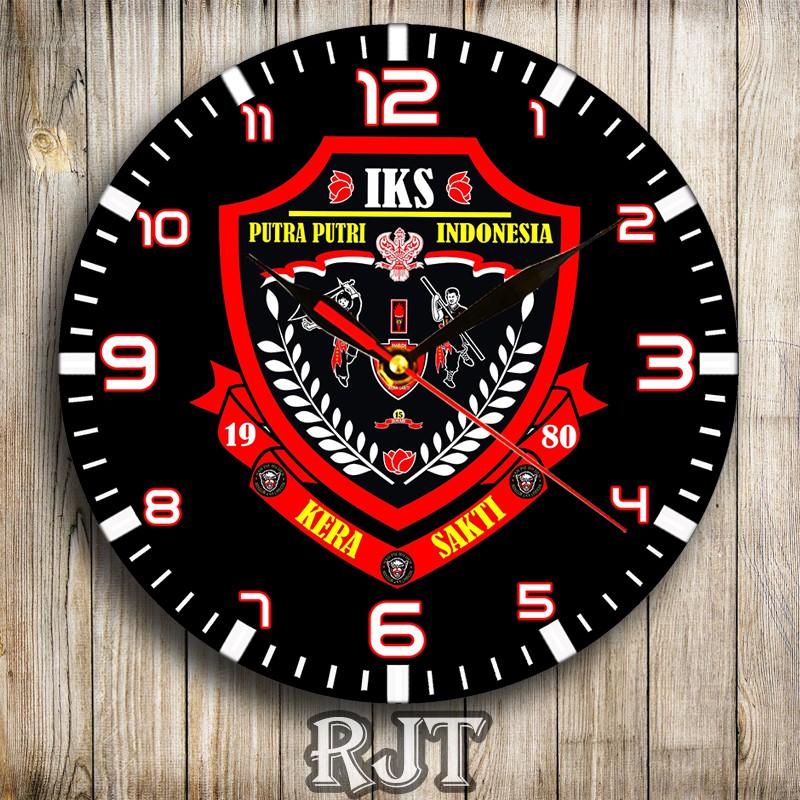 Jam Dinding Kayu IKSPI