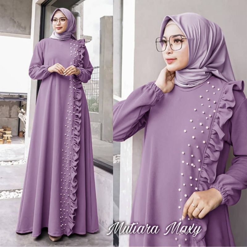 Gamis Mutiara Maxy