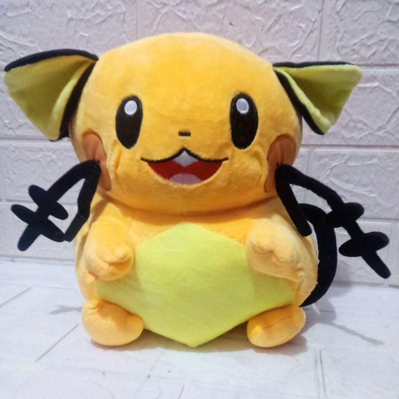 DEDENNE JUMBO/PICHU JUMBO /BONEKA POKEMON DEDENNE