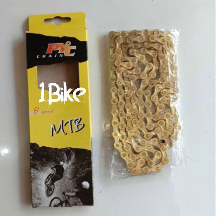 CHAIN RANTAI PYC 8 SPEED 116L GOLD