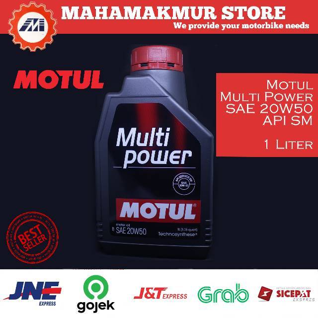 Oli Motul Multipower 20W-50 API SM/CF 1000ml