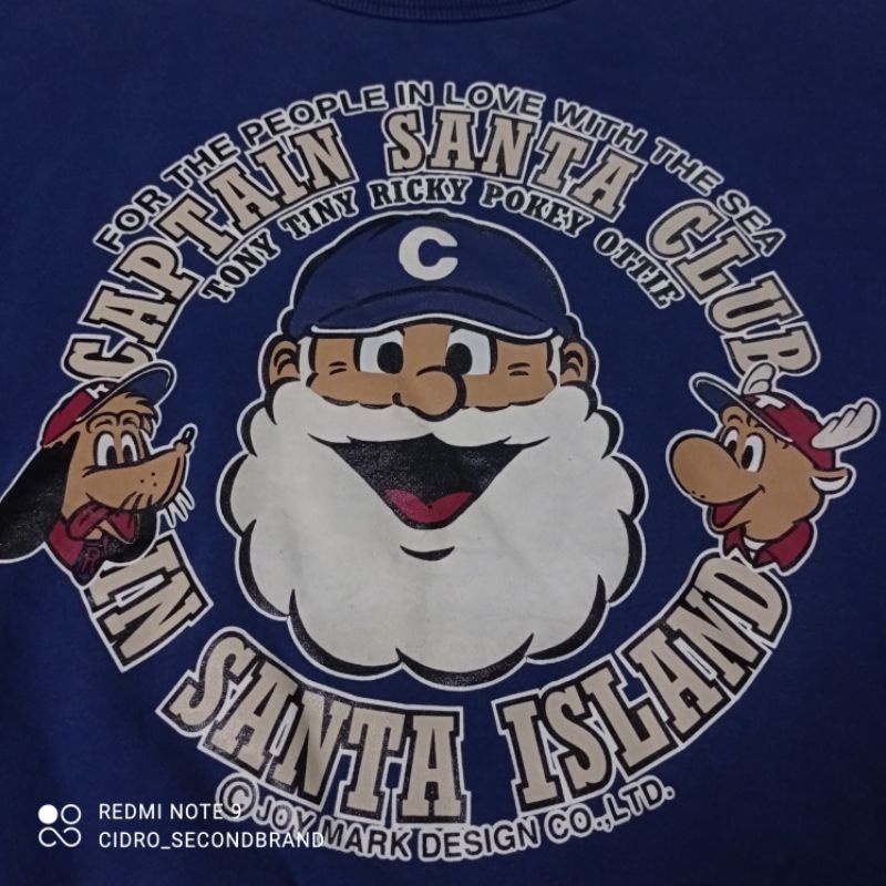 crewneck Captain Santa