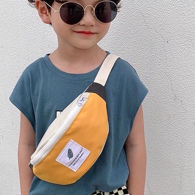 NAOMI - BANYAK MOTIF Osamu Waist Bag Kids Boy Girl Import Tas Anak Cute Korea Style - cross bag boy girl - sling bag anak laki laki imlek angpao sincia lolita hakachi