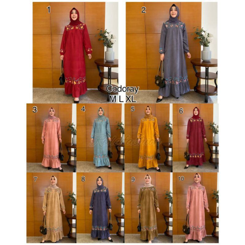 GamisDuyungBordirCodoray