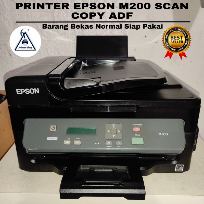 Printer Epson M200 Scan Copy (Bisa ADF) Printer Second, Printer Bekas, Epson Printer