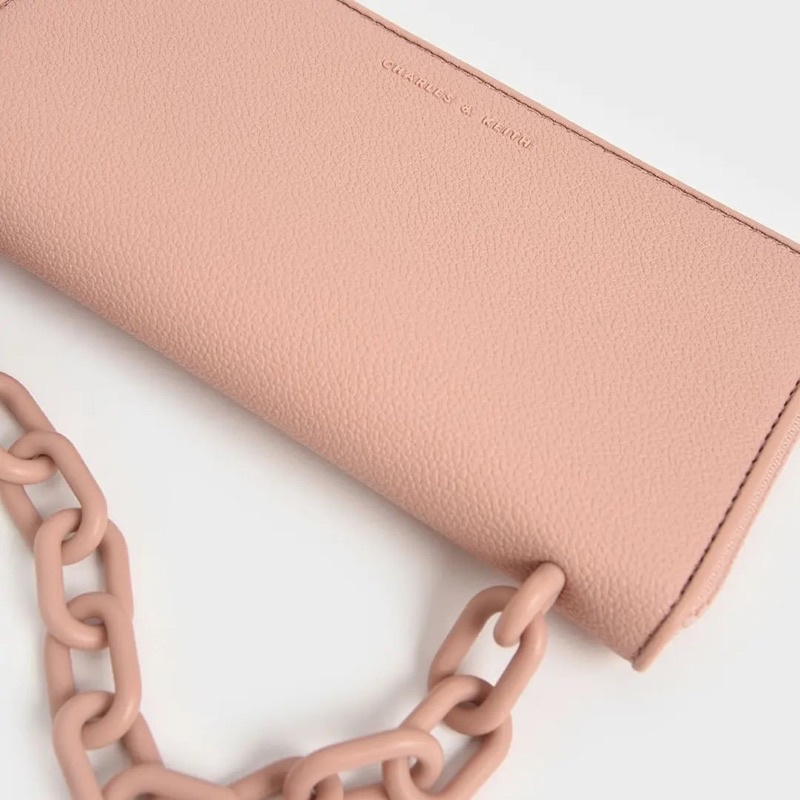 CK Chain Link Long Wallet