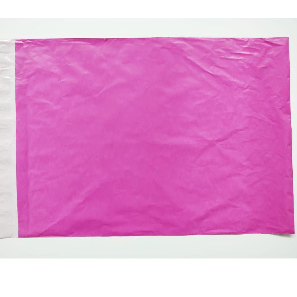 

Pengepul POLYMAILER ±100PCS 25x40CM PINK SEMI GLOSSY PLASTIK POLYMAILER PINK