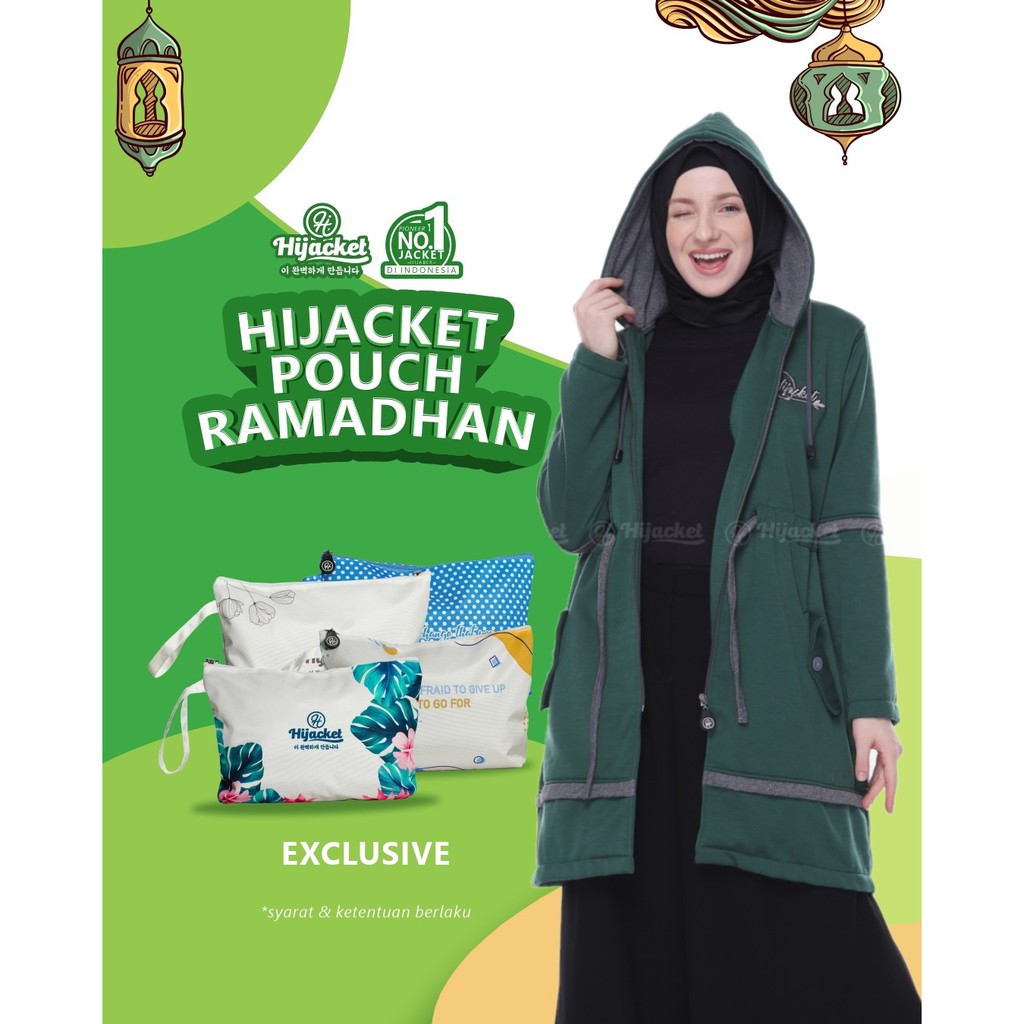HIJACKET AURELIA FASHION MUSLIM HIJAB  MUSIM DINGIN - JAKET HIJAB PREMIUM BAHAN TEBAL CASUAL LOOK-2
