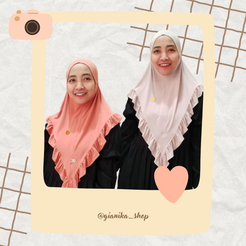 Hijab Bergo Jersey Moira