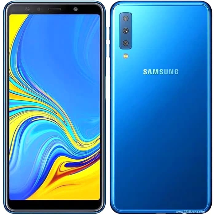 Samsung A7 2018 Blue Terbaru | Shopee Indonesia