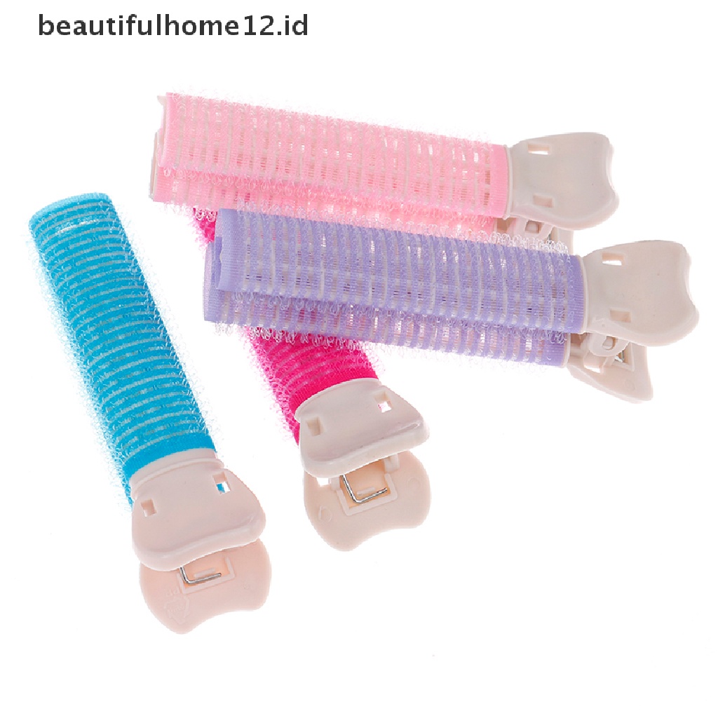 【beautifulhome12.id】 2Pcs Hair Curler Clip Self Grip Volume Hair Root Fluffy Clip Hair Curly  Clip .