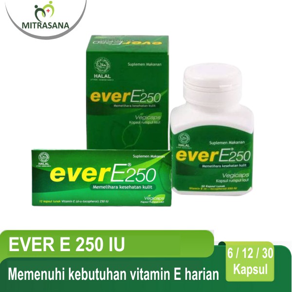 Ever E 250 IU 6 / 12 / 30 Kapsul