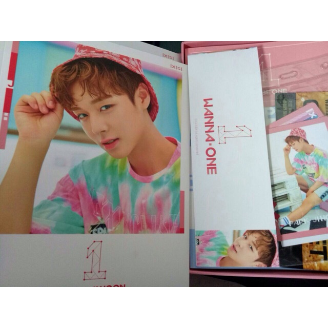 Official Wanna One PC + CC Jihoon Pink Version