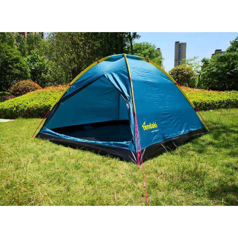 [COD] Tenda camping dome termurah / tendaki easy dome4 / frame fiber Single layer pa800mm / tenda ca