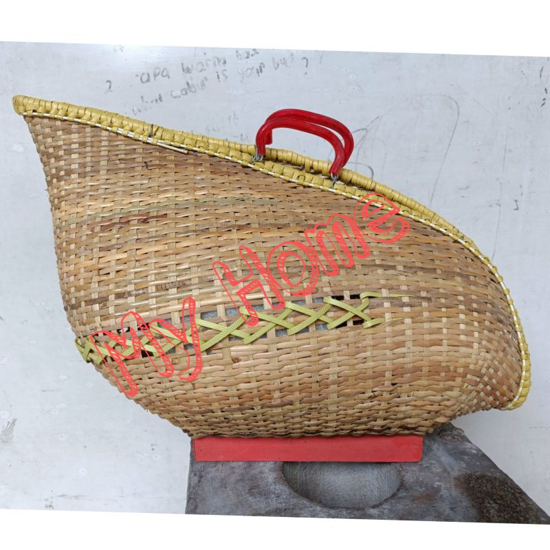 Kisa Tas Keranjang Ayam Aduan Rotan