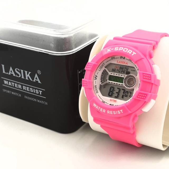 JAM TANGAN ANAK ABG COWOK CEWEK SPORTY LASIKA ORIGINAL WATER RESIST