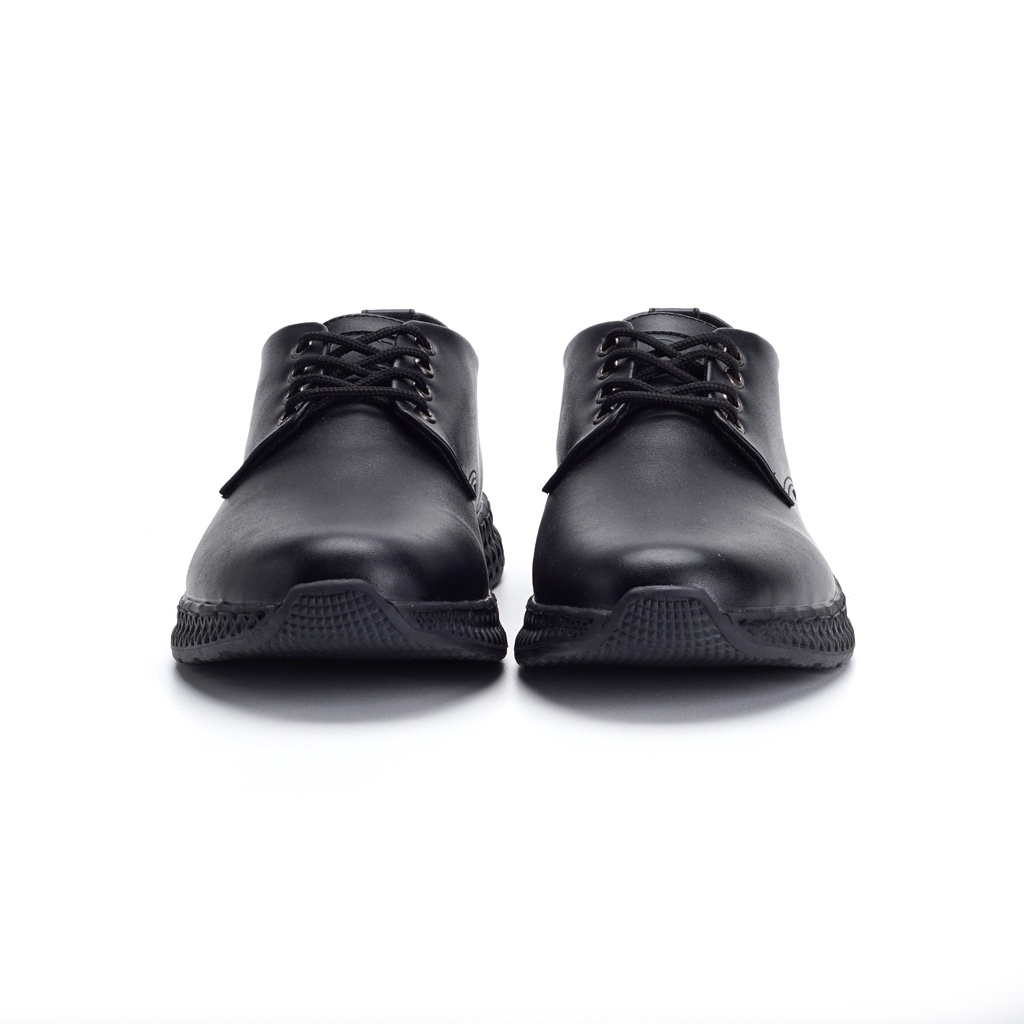 Sepatu Pantopel Pria Kasual Formal Kulit Kantor Kerja Kuliah Pantofel Pria Casual Oxford Original - Capt Black