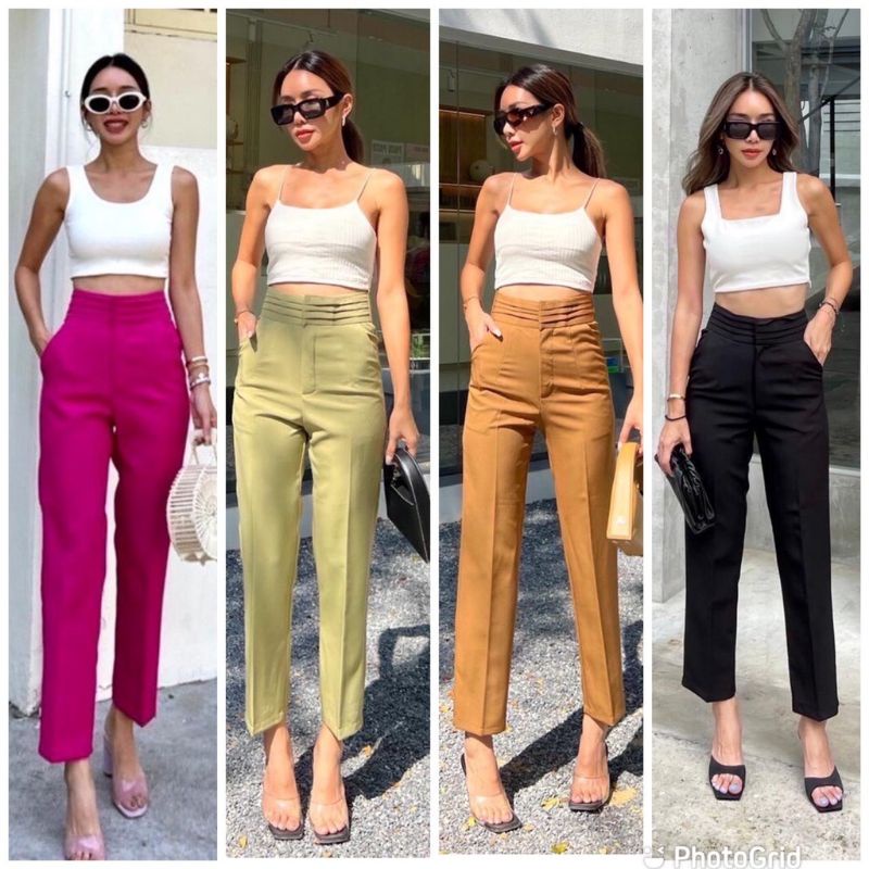 Promthong Christy Layers HW Pants | Ready Celana Best Seller Promthong Bangkok | Celana Kantor 100% 