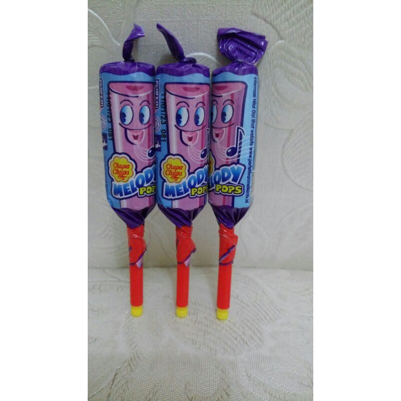 

CHUPA CHUPS MELODY POP 15 GRAM / NEW CHUPA CHUPS / PERMEN SIUL / PERMEN BUNYI / PERMEN VIRAL