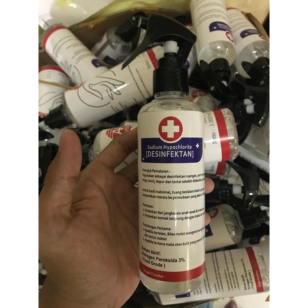 Desinfektan AK 250Ml - Food Grade - Ada izin Depkes