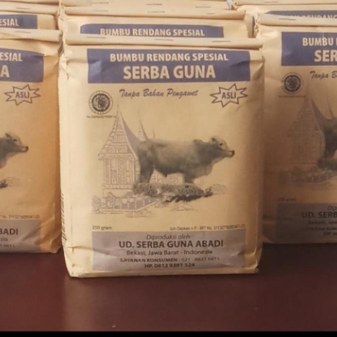 

populer] bumbu rendang serba guna 250gram