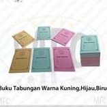 

Buku Tabungan Kuning Pink Hijau & Biru