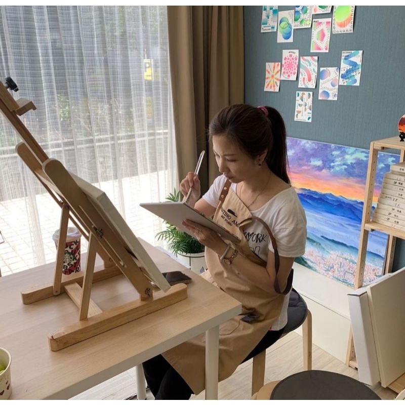 

PAINTING KIT WOODEN EASEL