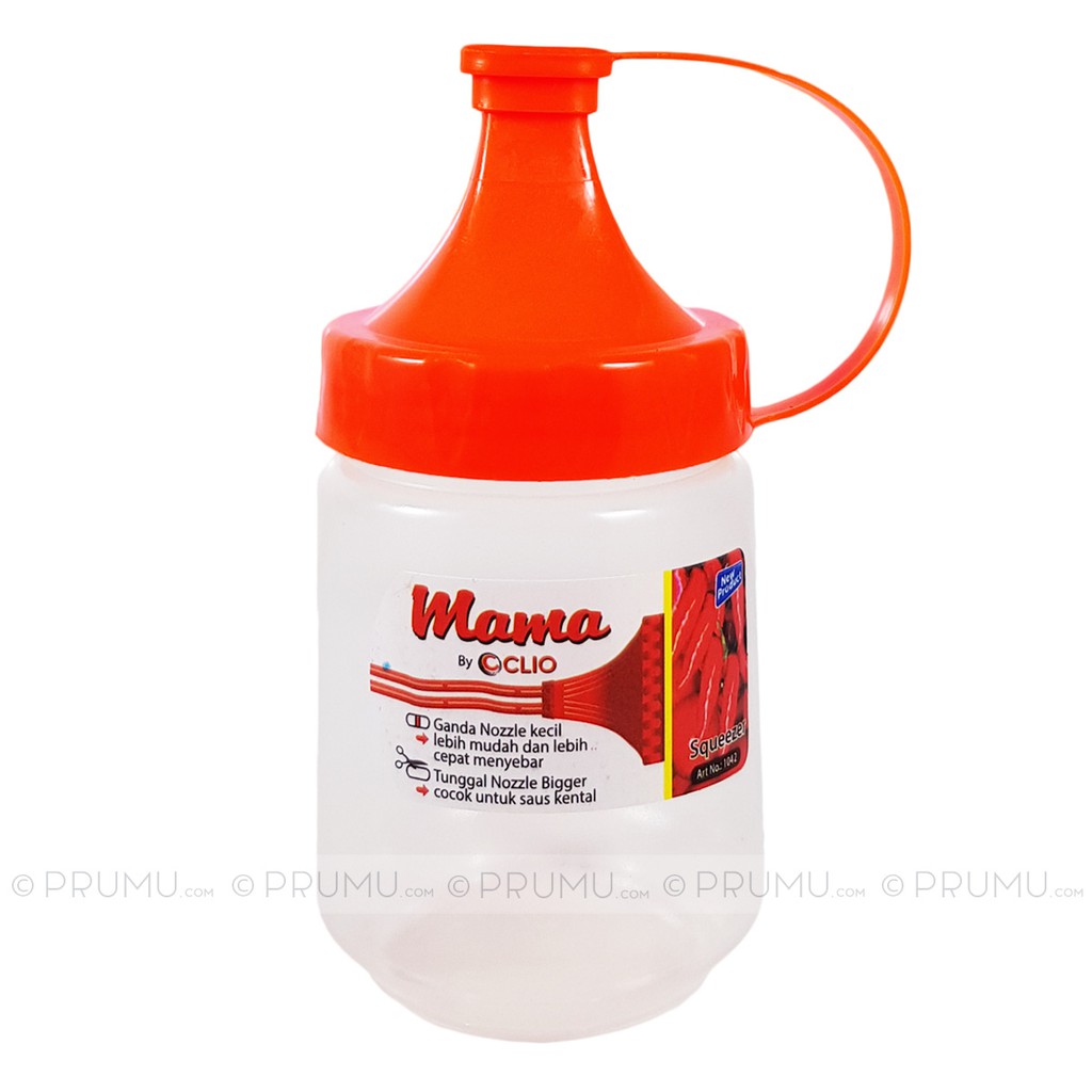 6 Botol Kecap 200 ml | Botol Saos | Botol Mayonnaise | Squeeze Bottles | Botol saus | Botol Sambal |