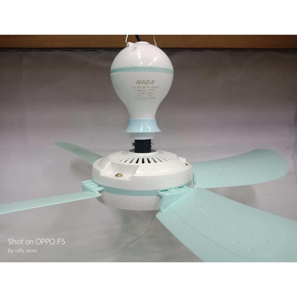 Rafly; Kipas Gantung NIGA 20 Watt 4 Baling