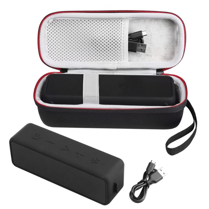 Vivi Hard Case Eva Portable Dengan Resleting Untuk Speaker Bluetooth Anker Soundcore 2