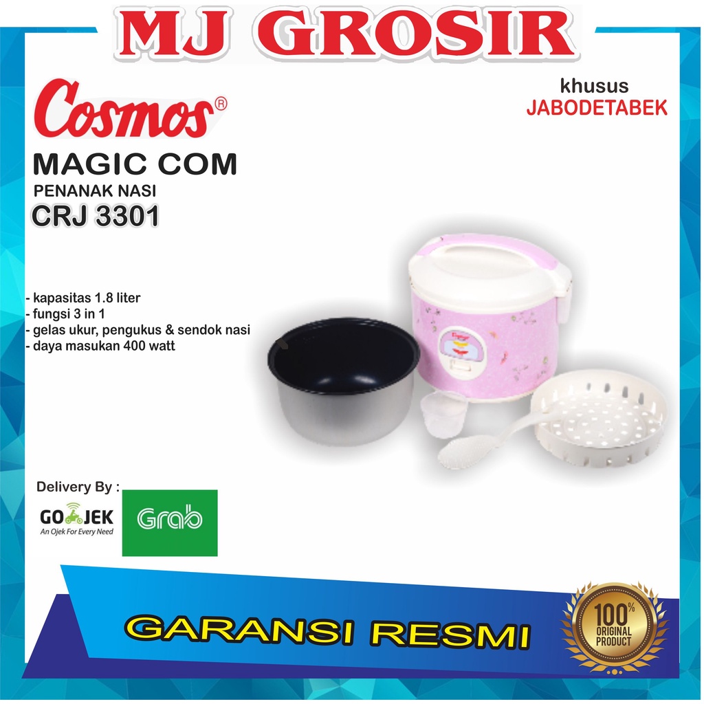 PROMO MAGIC COM COSMOS CRJ 3301 CRJ 3301 PENANAK NASI SERBAGUNA