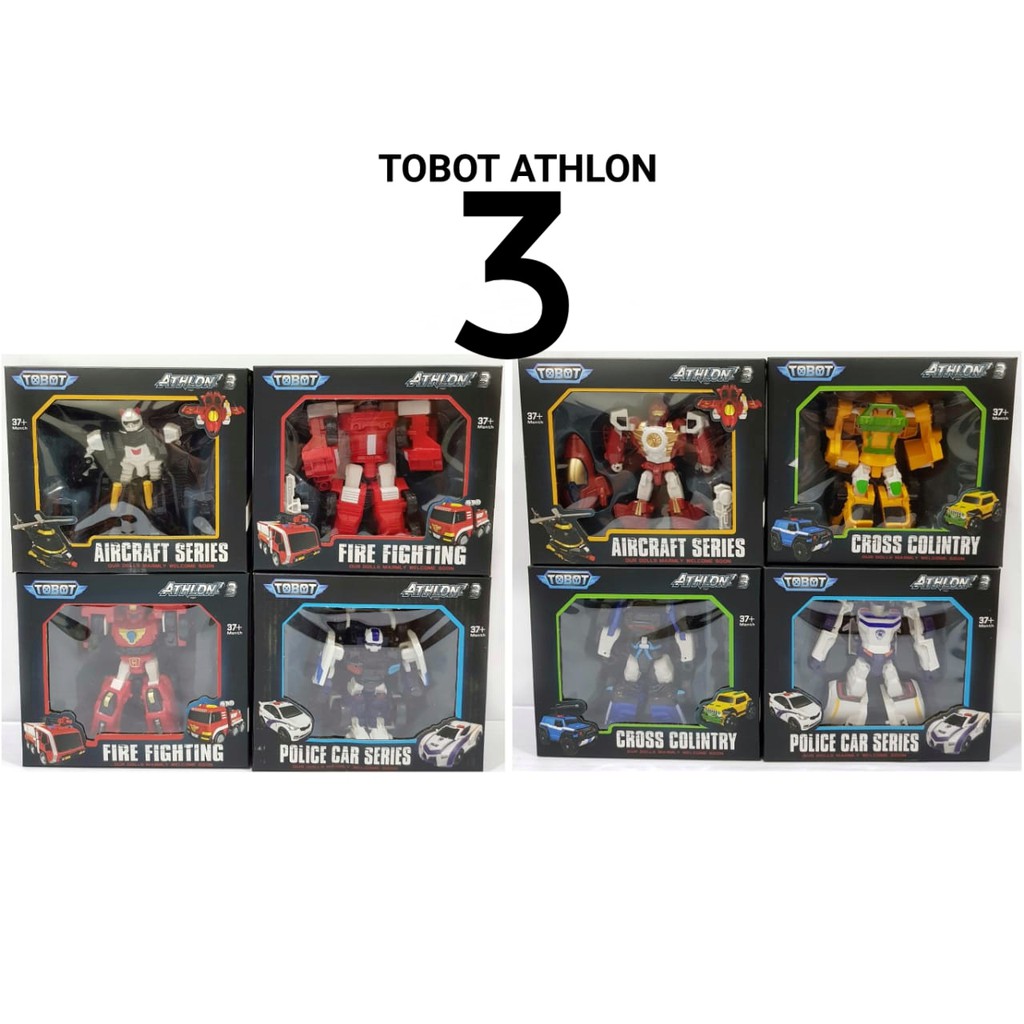  Mainan  Tobot  Mini Transformer Robot Mobil Shopee Indonesia