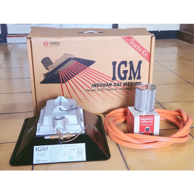 GASOLEK MERK IGM MEDION (PEMANAS/BROODING DOC,  DOD, DAN DOQ / AYAM,  BEBEK, DAN PUYUH)