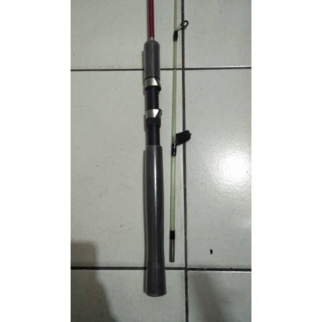 Joran / tangkai pancing sambung 2 exori alpine vision 1,20m 1,35m & 1,50m