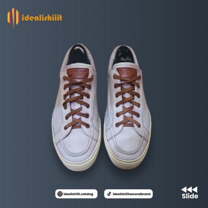 Sepatu Bally Made In Switzerland