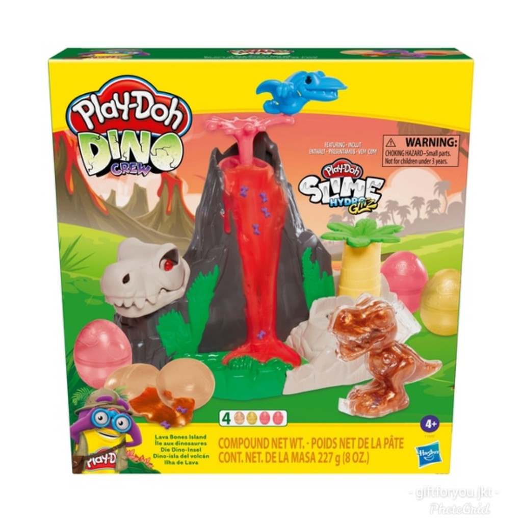 Jual Play Doh Slime Dino Crew Lava 
