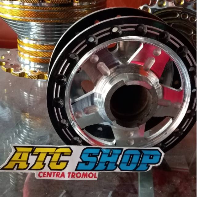 tromol depan honda bubut coak pnp piringan disk cekung pnp satria fu metik honda dll
