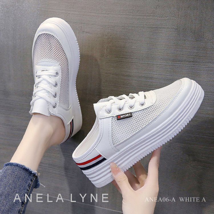 ANELA LYNE SEPATU MULES WEDGES  DANITA ANEA06-A ORIGINAL