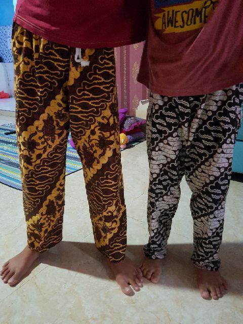 Celana Boim Batik Uk.9-12 Tahun / Celana Panjang Batik Anak Laki Harian Santai Grosir Pants