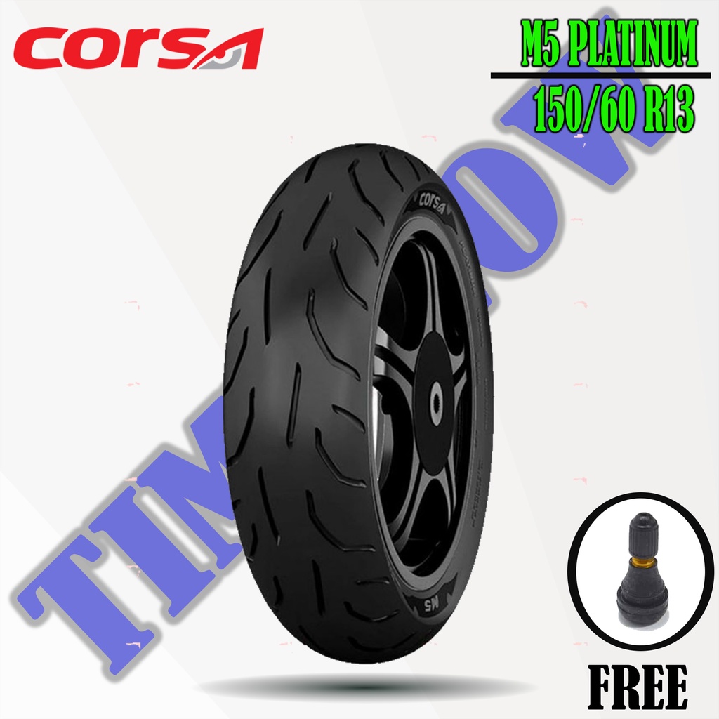 Ban Belakang Motor YAMAHA NMAX // CORSA PLATINUM M5 150/60 Ring 13 Tubeless