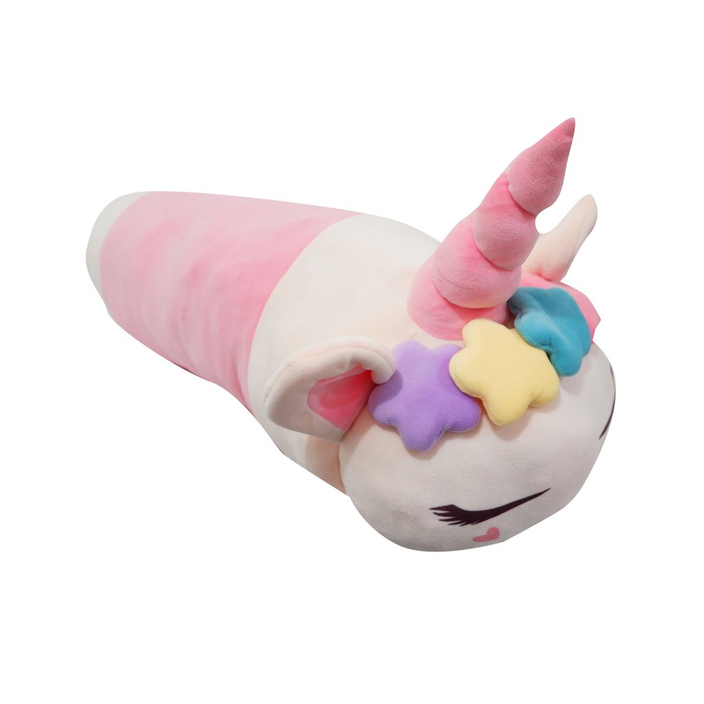 Boneka guling unicorn jumbo warna warni karakter kuda pony bahan halus lembut dijamin premium anti alergi aman bagi bayi dan anak sehingga cocok untuk kado