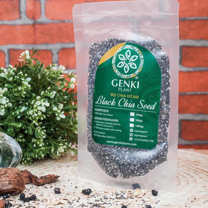 

A4709Zr Organic Black Chia Seed Mexico - 1 Kg S0As