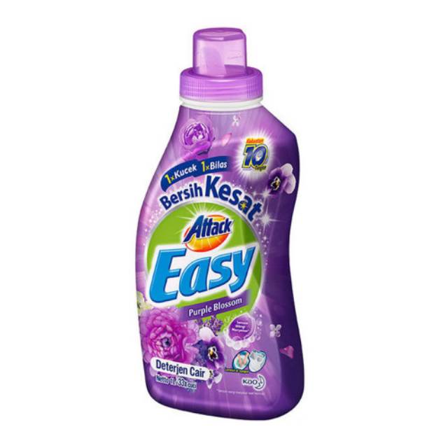 

ATTACK EASY DETERGEN CAIR PURPLE BLOSSOM 1 L