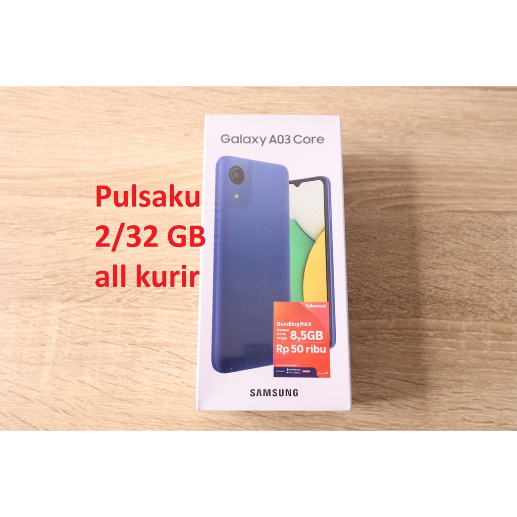 Samsung Galaxy A03 Core 2/32 GB & A01 Core 1/16 GB - Garansi Resmi SEIN