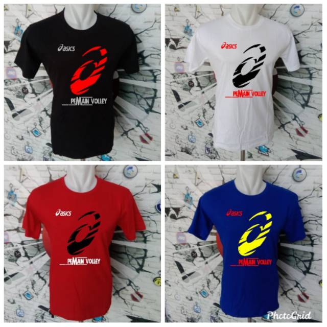 BAJU KAOS VOLI VOLLEY ASC PERIA DAN WANITA TERLARIS