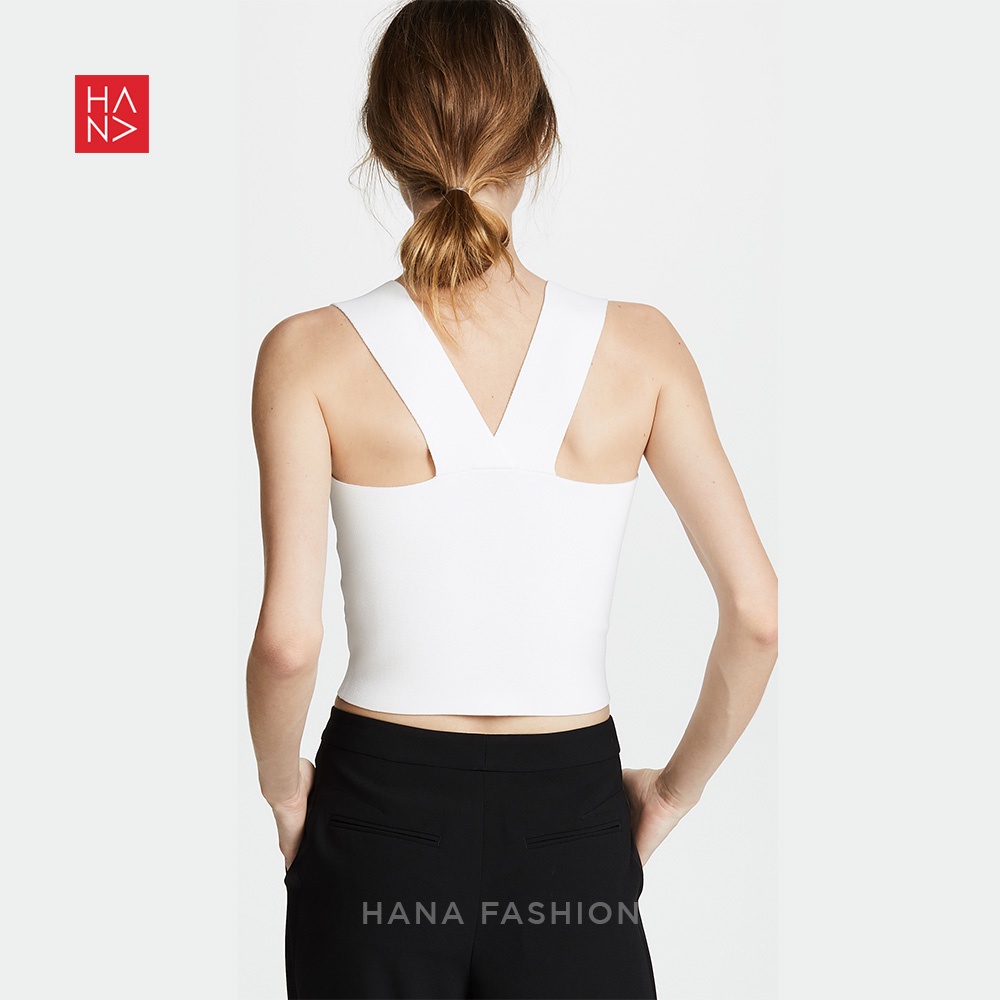 Hana Fashion - Stevani Wide Strap Tank Top Atasan Wanita - TT051